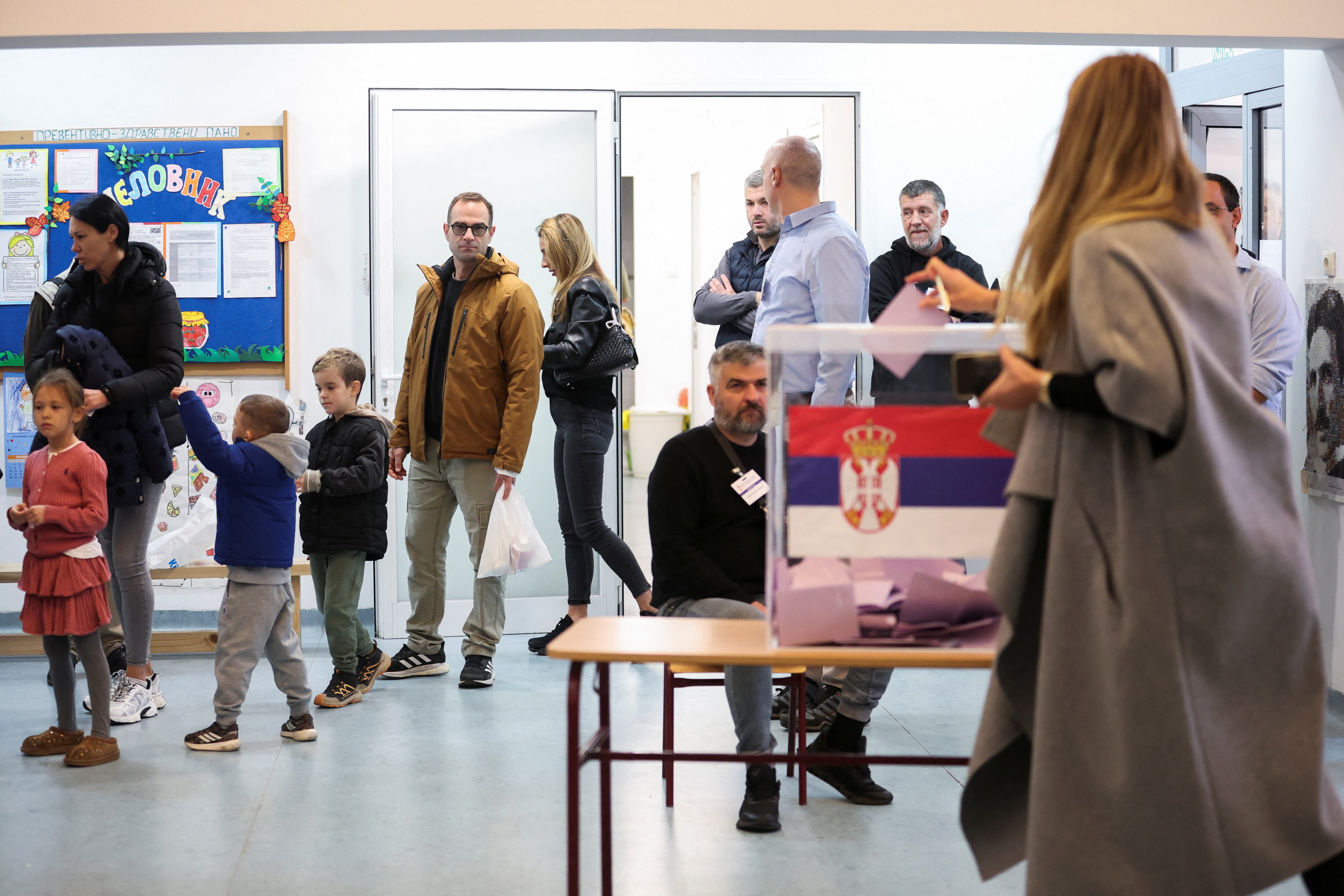 Serbian students challenge Vucic's power at the polls after almost two years of protests