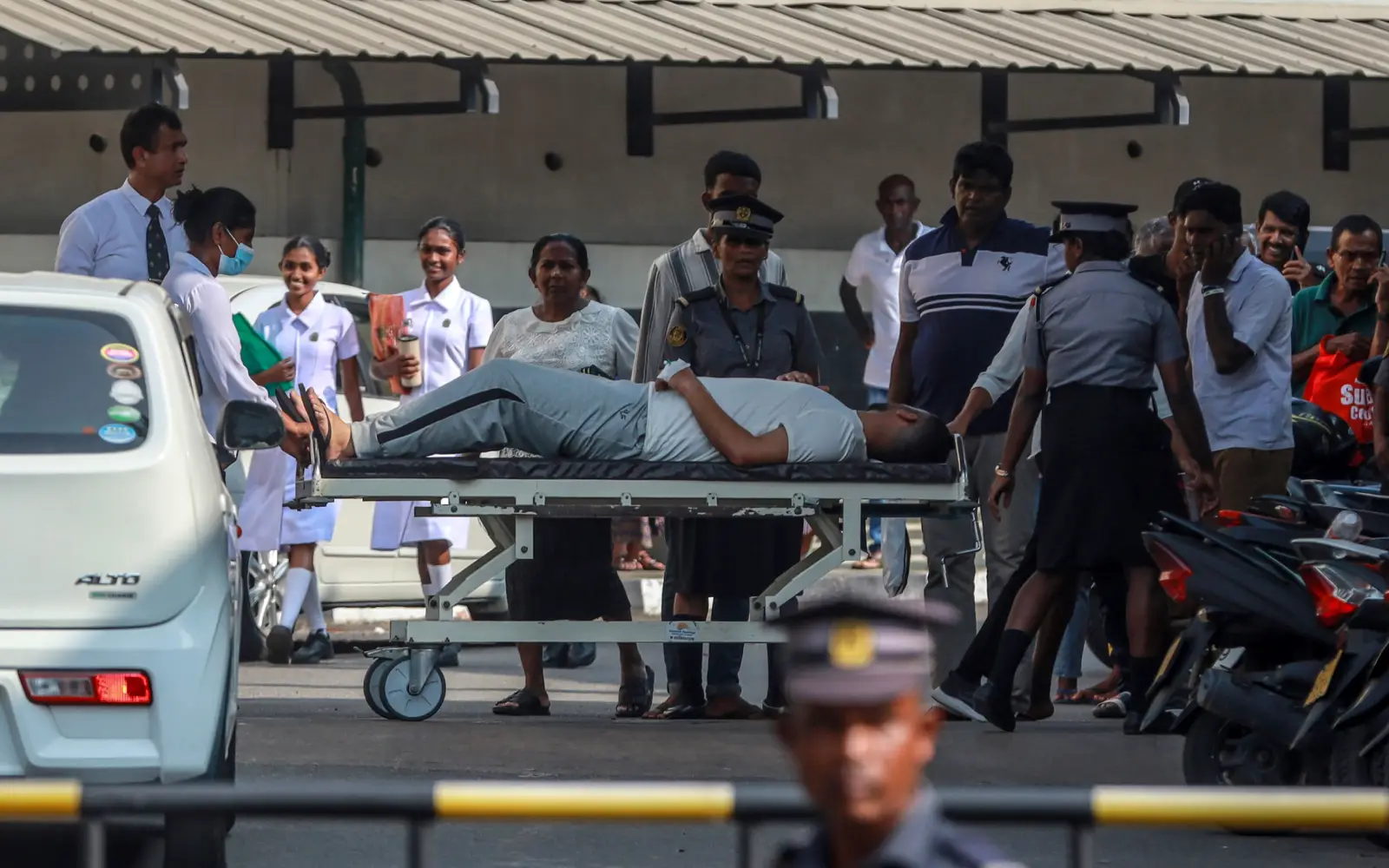 Stranded Iranian sailors seek medical treatment in Sri Lanka