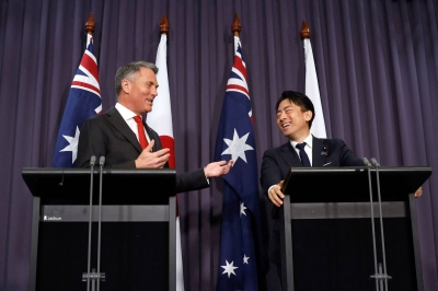 Japan and Australia defense chiefs tout ‘significant’ progress on high-energy laser