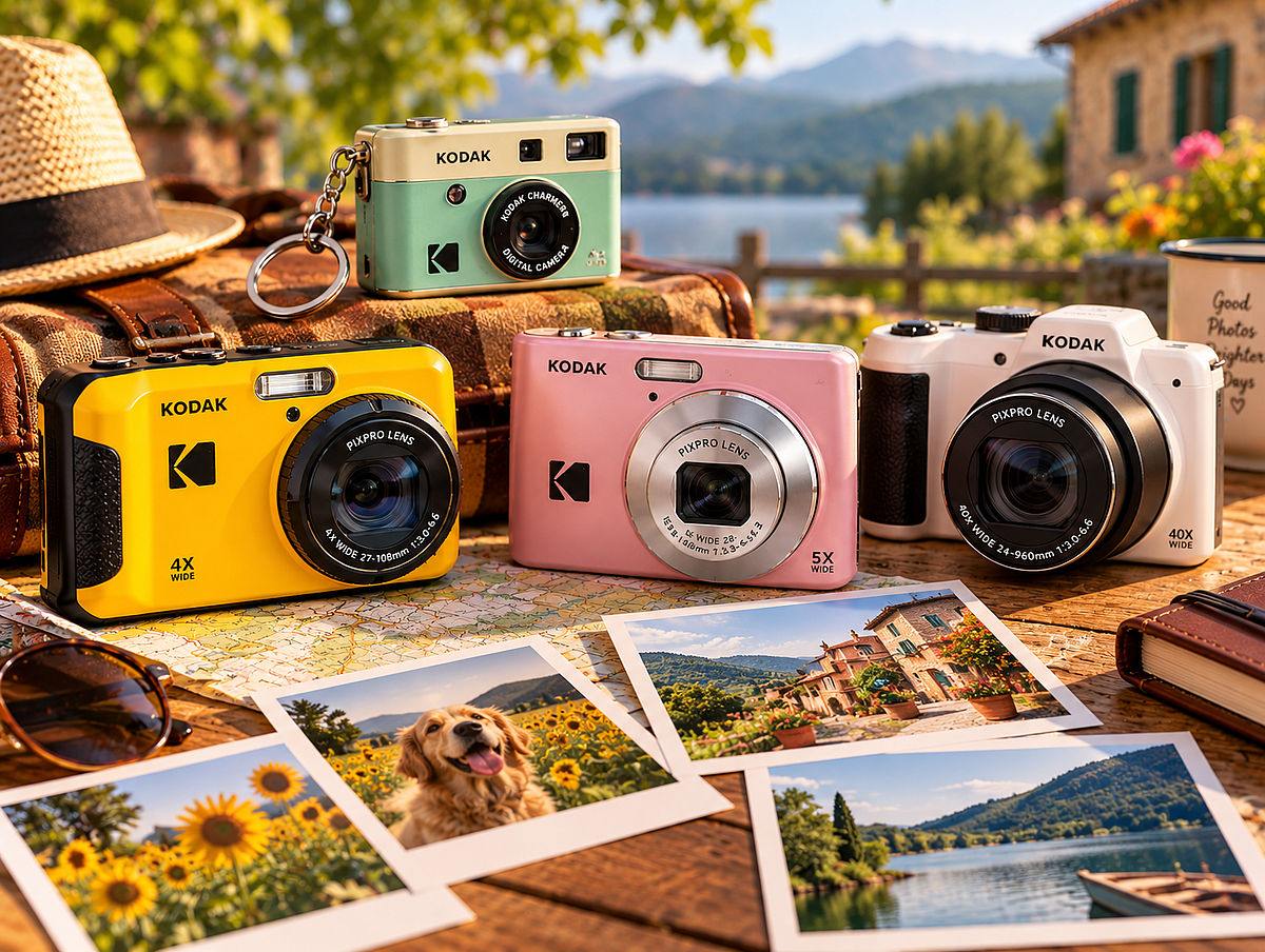 The retro camera comeback: 4 Kodak digital cameras that make photography fun again