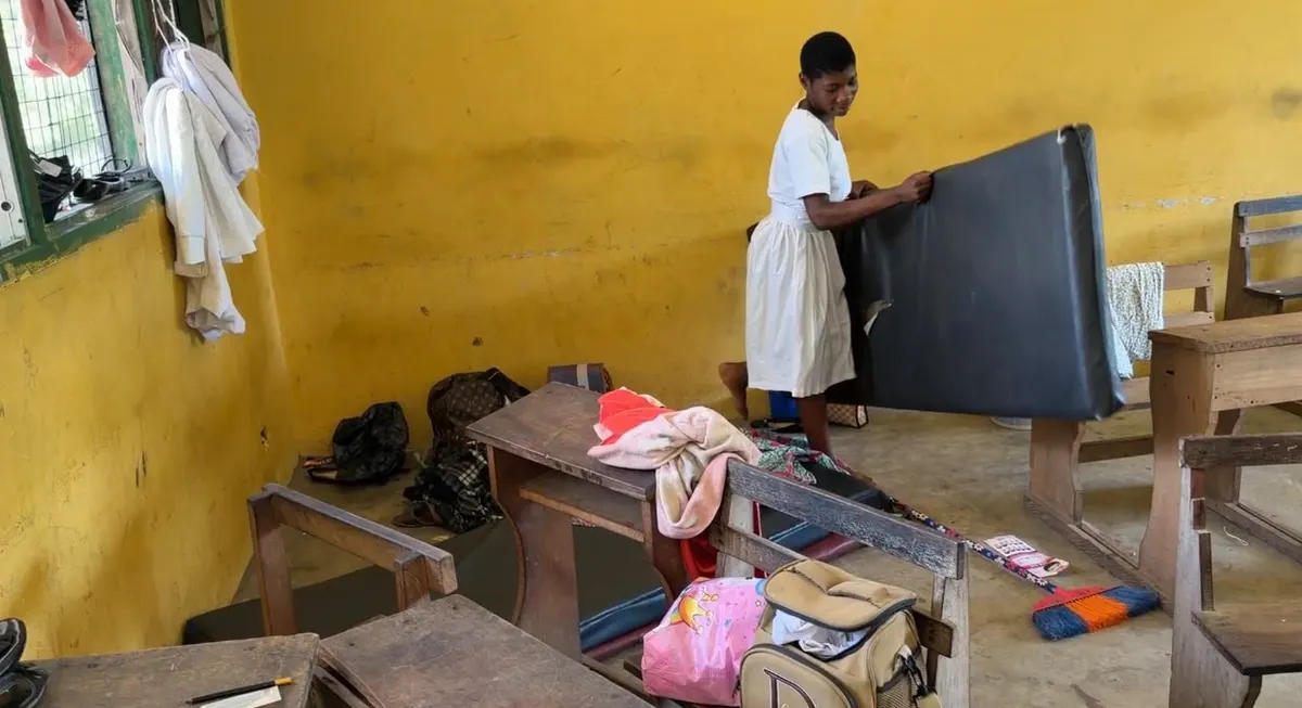 Girls at Esiama Technical SHS sleep in classrooms as infrastructure crisis deepens