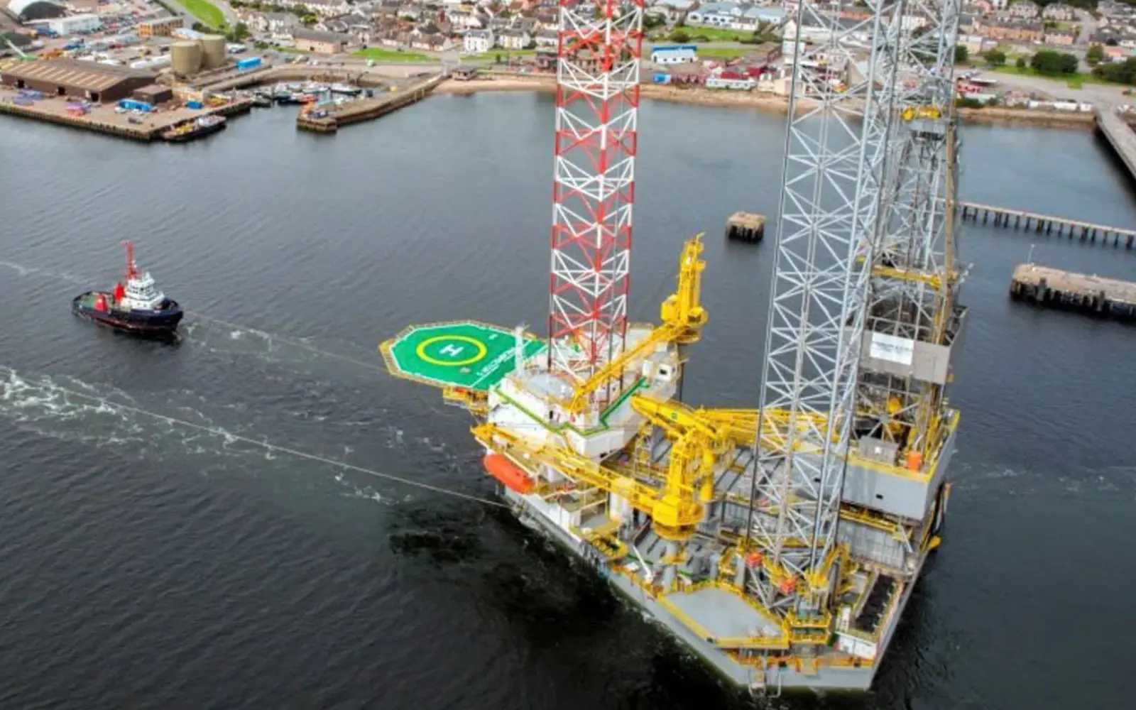 Five missing after oil rig sinks off Gabon