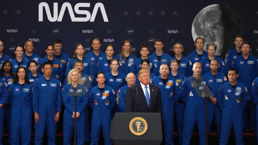 How Trump learned to stop worrying and love space science