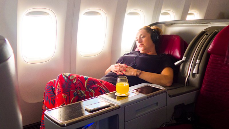 Move over, suits: A new type of traveller is taking over business class
