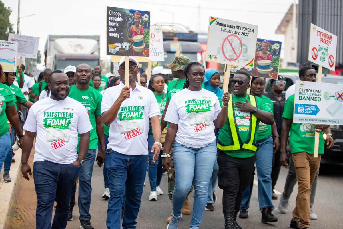 EPA takes Styrofoam ban campaign to five northern regions ahead of 1 January 2027 deadline