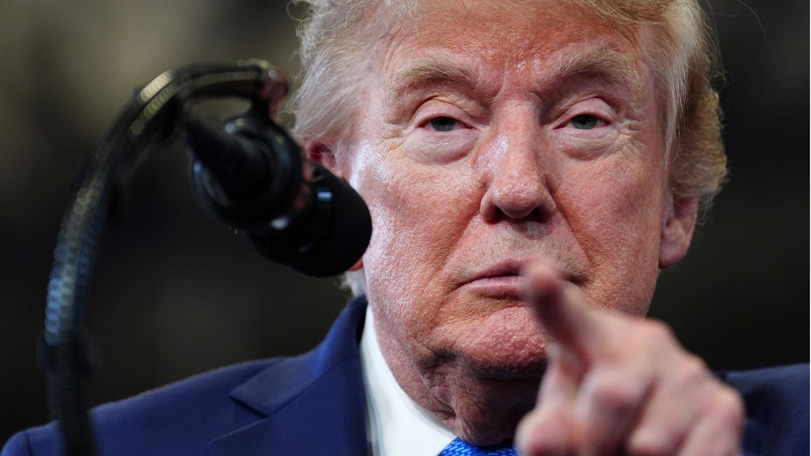 Donald Trump’s approval rating hits lowest of current presidency in new poll
