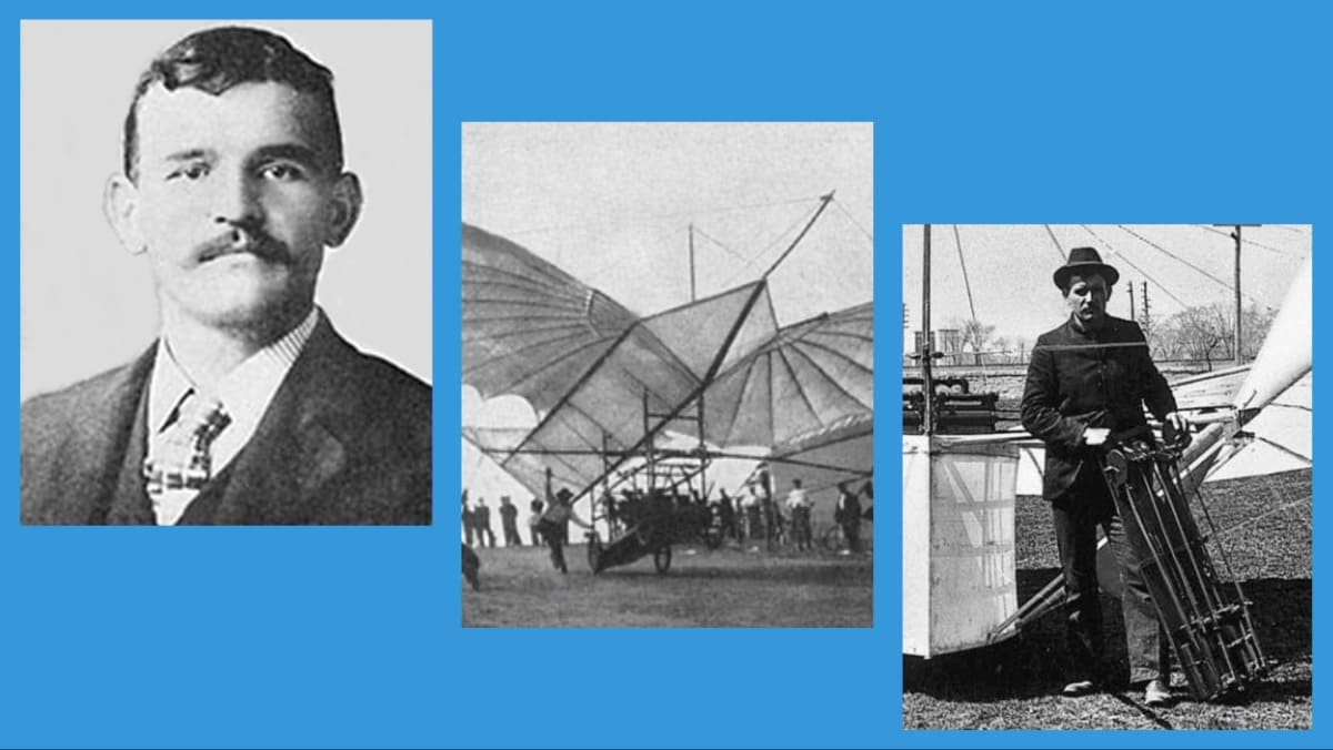 The Wright Brothers made the first manned flight…or did they?