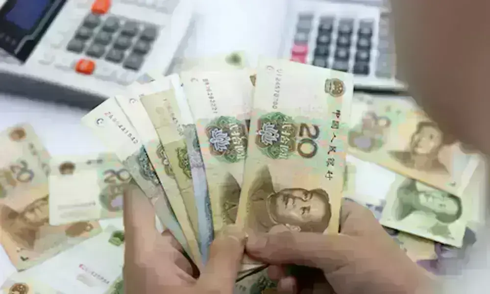 China yuan eases as soft economic data, weaker fixing weigh