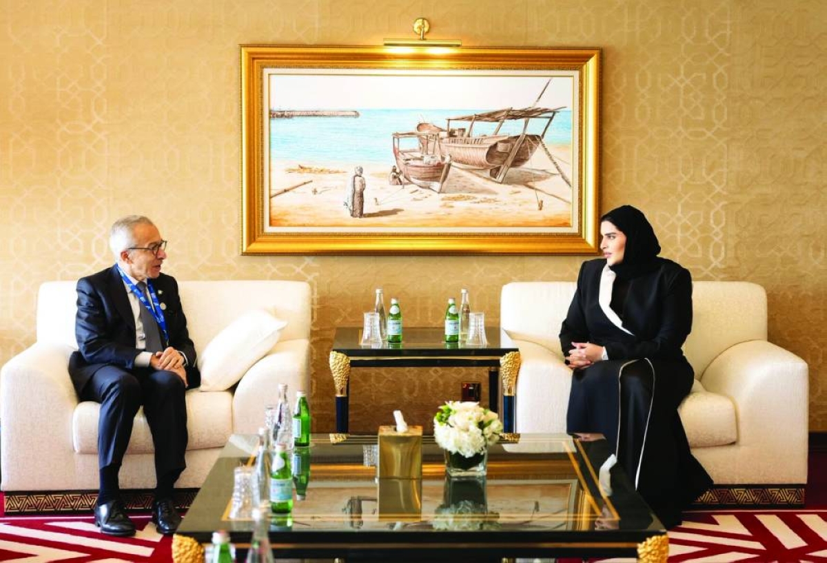 Al-Misnad meets Lebanese minister of economy and trade