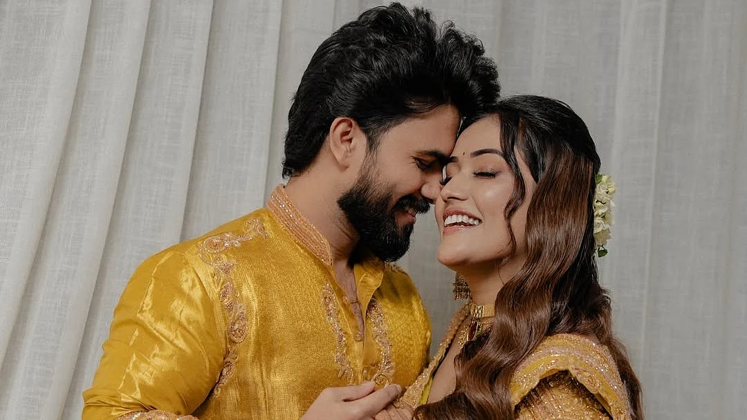 Bigg Boss Malayalam 7 Winner Anumol Marries Bhuvanesh Rajendiran In Kerala, Shares Dreamy Wedding Photos