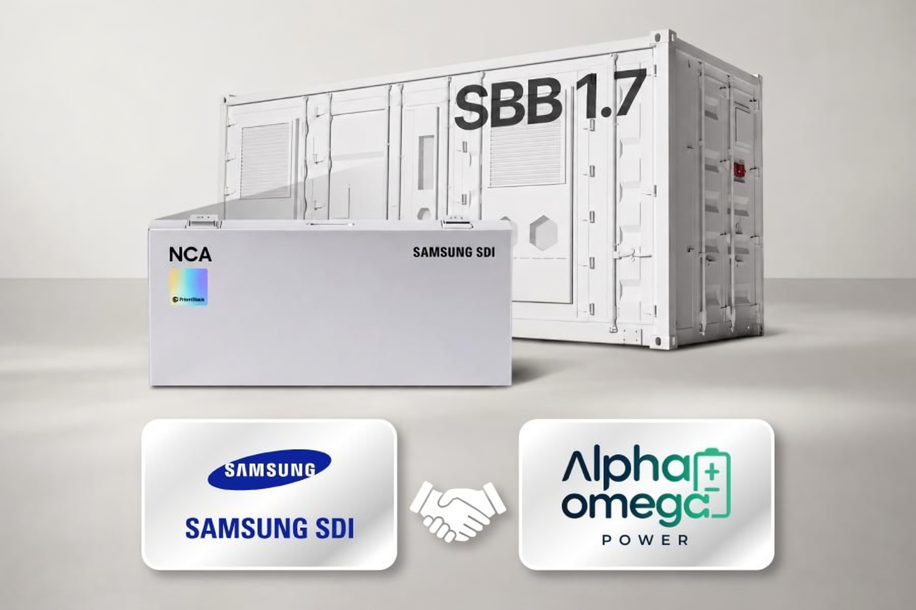 Samsung SDI, Alpha Omega Power sign 1-GWh ESS supply deal