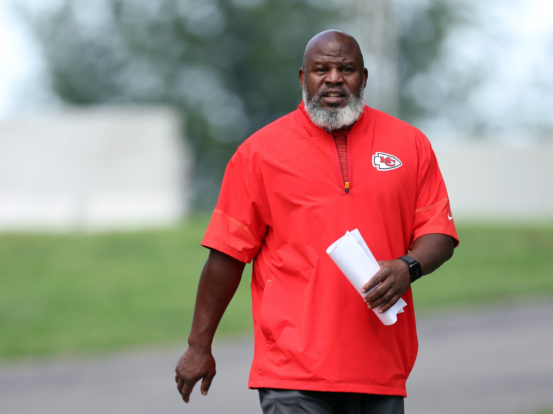 Kenneth Walker addresses Chiefs OC Eric Bieniemy’s absence from training camp after personal tragedy