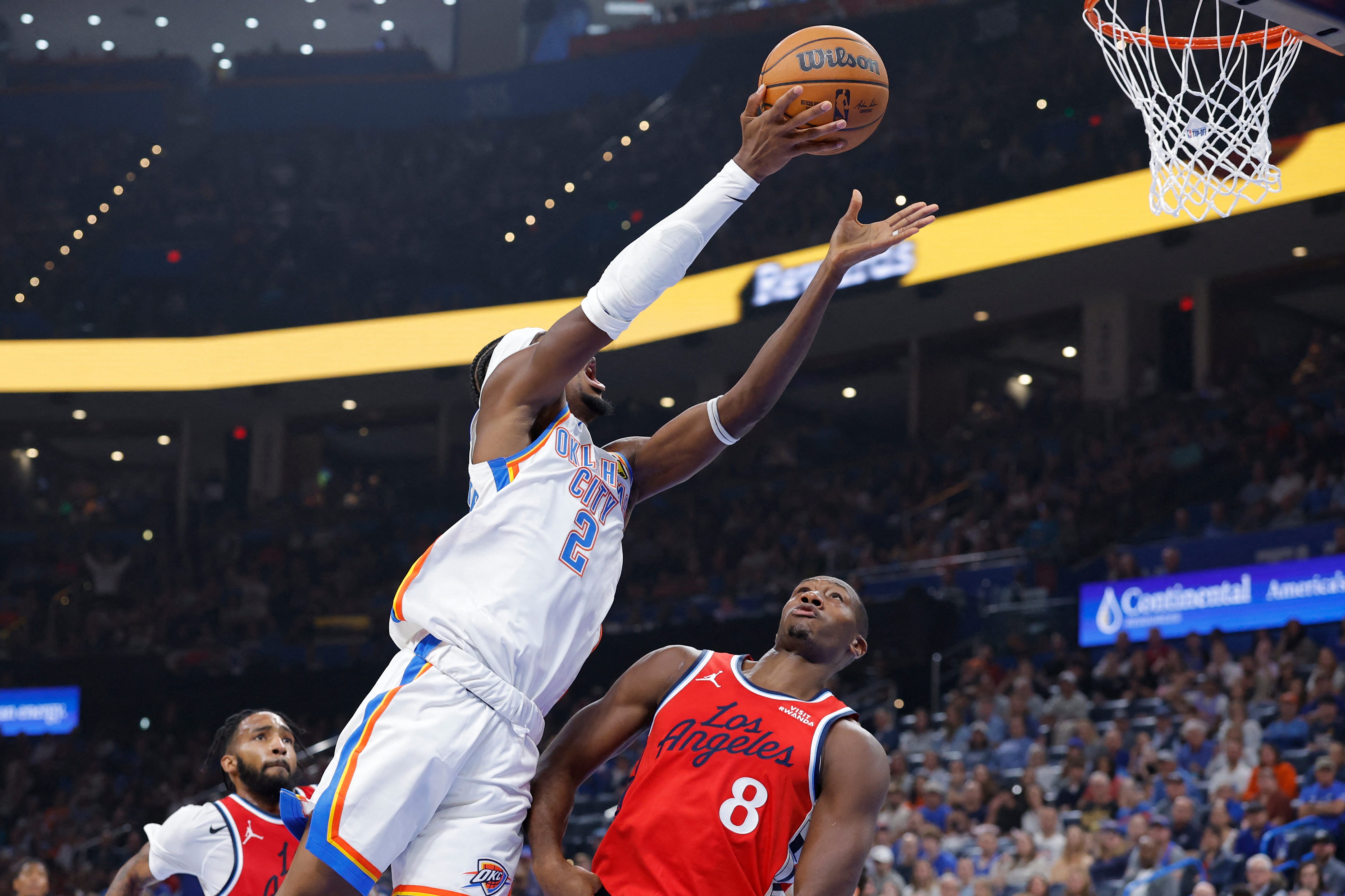 Photos: Best images from Thunder's 108-101 win over Clippers