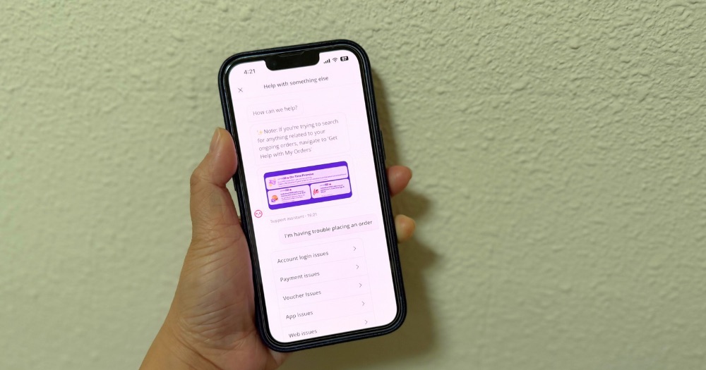 foodpanda rider, 36, gets deducted S$31.35 after accidentally pressing 'delivered' button early, struggles to get refund