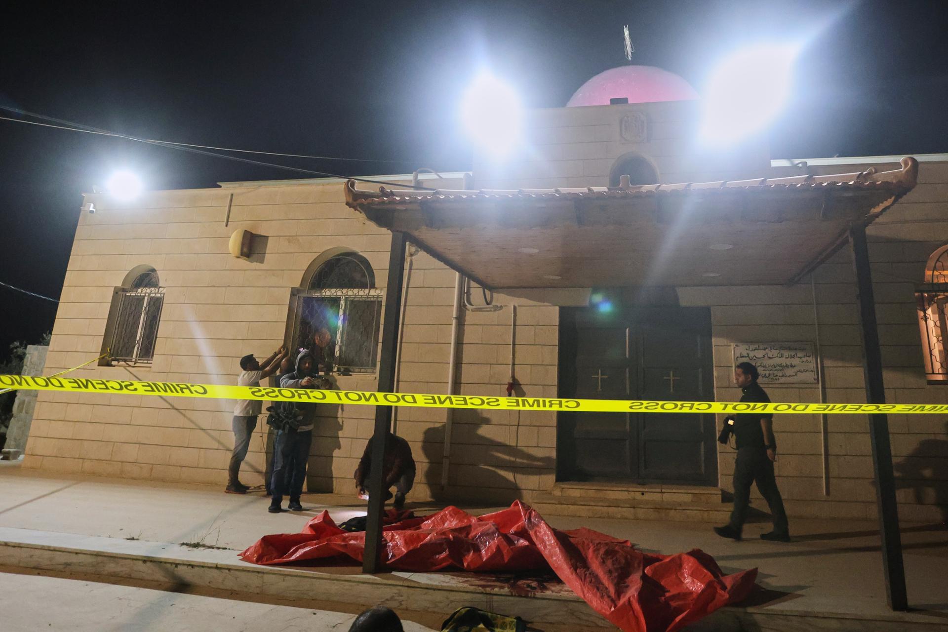 Jordan arrests three suspects in deadly church attack, state media says