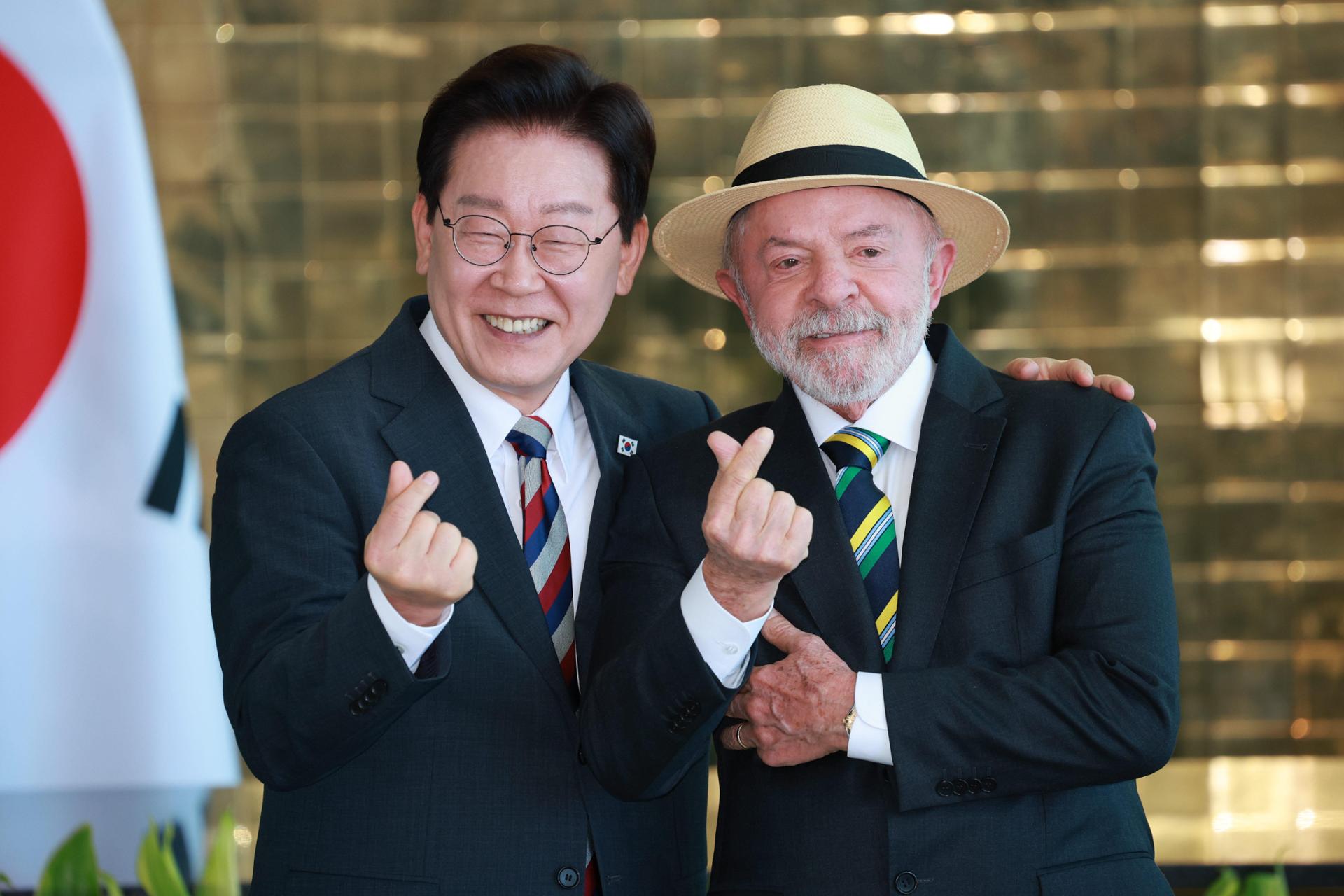 Lee congratulates Lula on his reelection as president