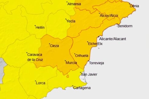 Costa Blanca weather alert warning for 43C temperatures but end is in sight for the extreme heat