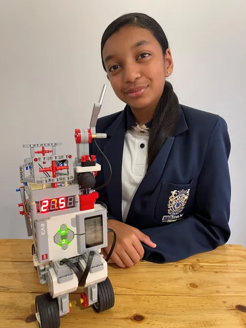Sinead Samputh turns robotics success into coding lessons for Durban children