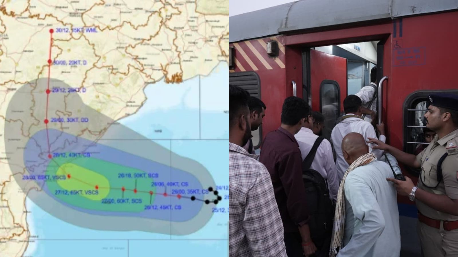 Cyclone Arnab update: 8 trains cancelled, route changed for 2 others – full list