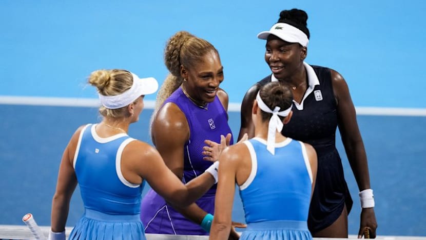 Williams sisters beaten on doubles return at Cincinnati Open