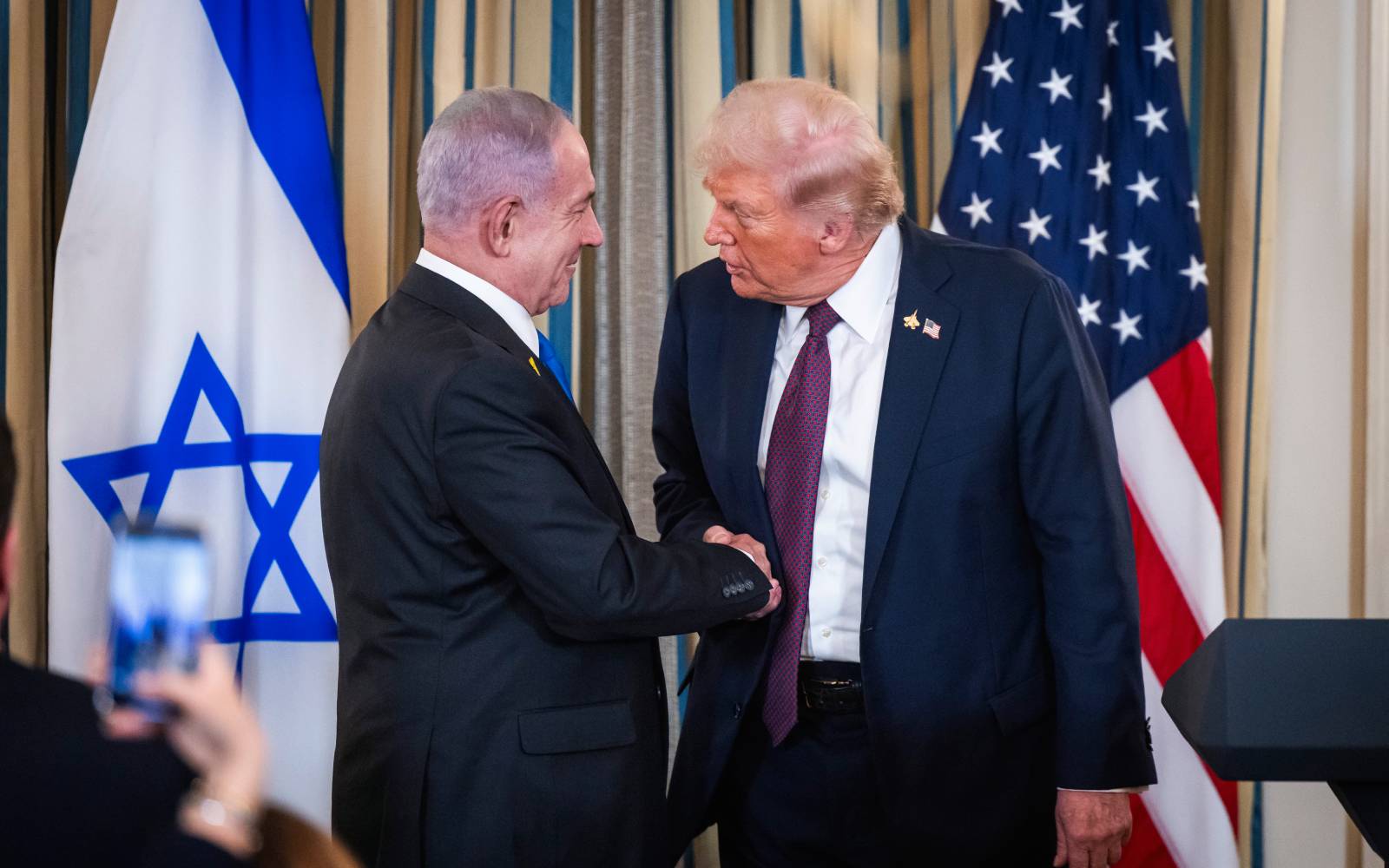 Netanyahu touts Trump endorsement on eve of vote, hints at renewed war with Iran