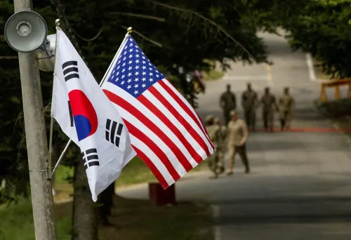 Asian allies stress 'critical co-operation' as Trump slashes Korea drills