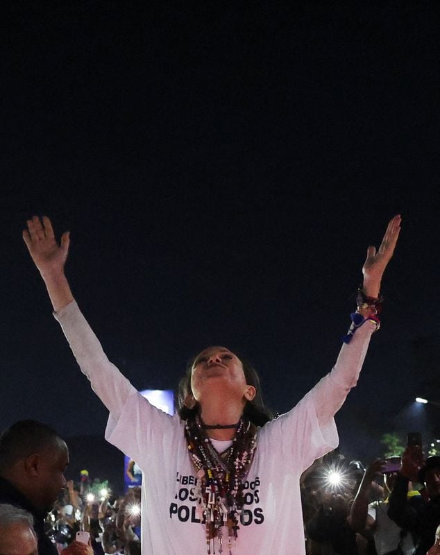 Analysis-Now home, Venezuela opposition leader Machado walks tightrope with supporters, Trump