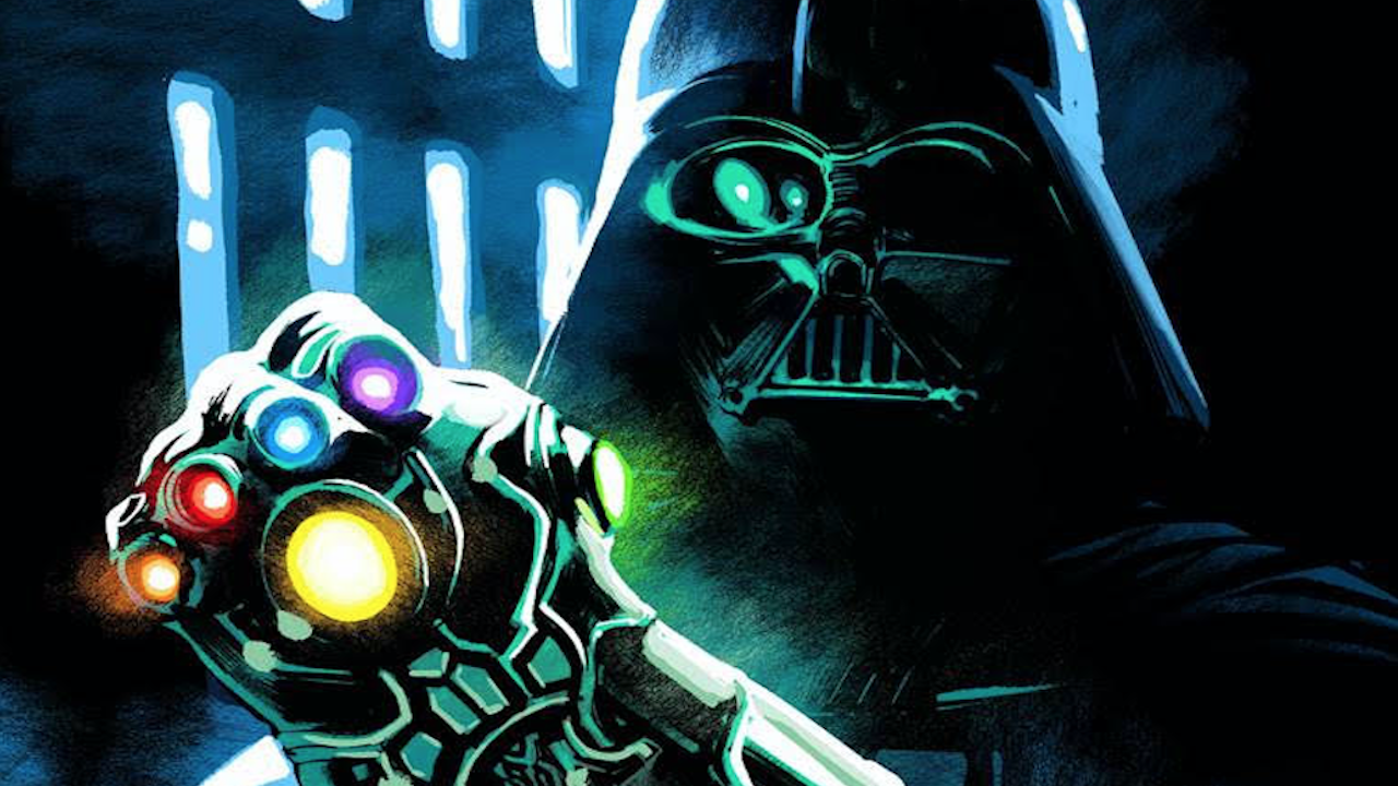 Darth Vader wields the Infinity Gauntlet in the first-ever official 'Star Wars' & 'Marvel' crossover