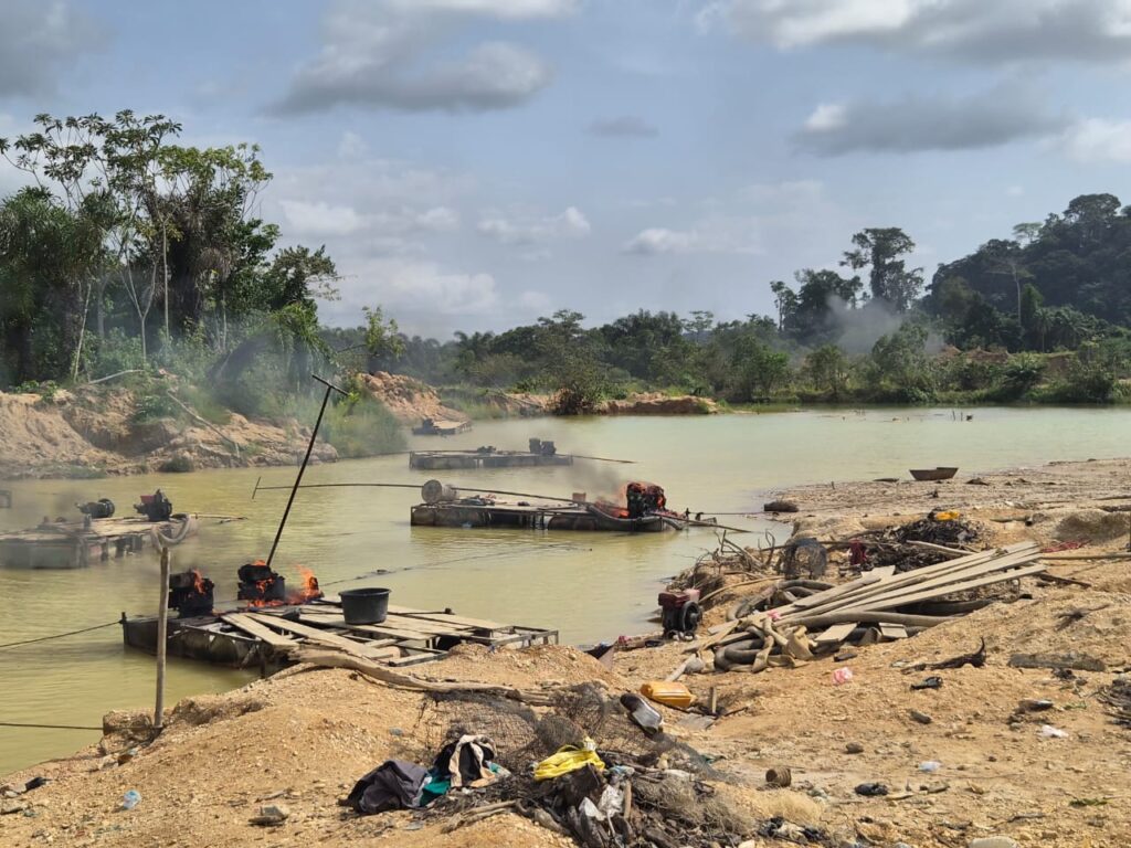 NAIMOS seizes 22 Chanfang machines in Eshaem operation targeting galamsey supply networks