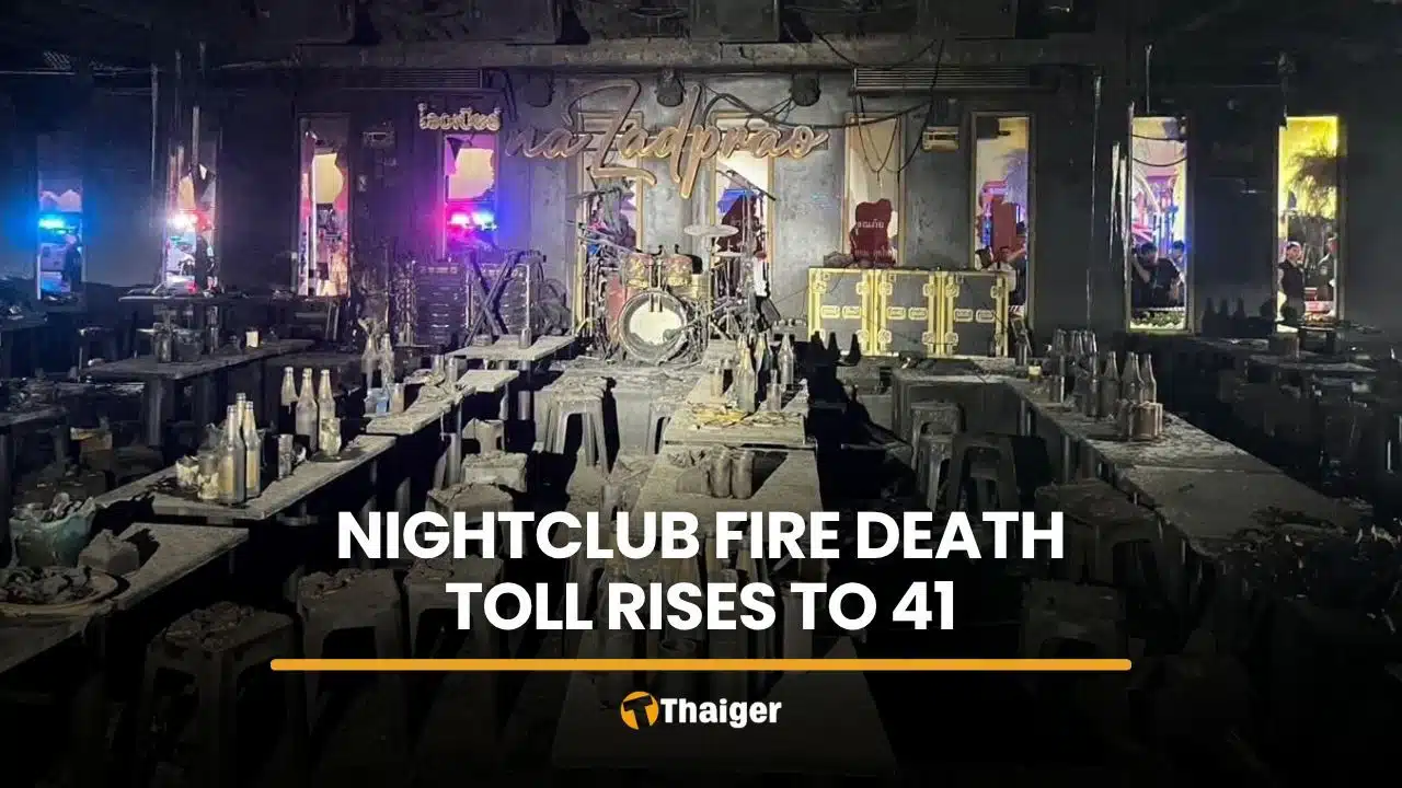 Bangkok nightclub fire death toll rises to 41 amid bribery allegations