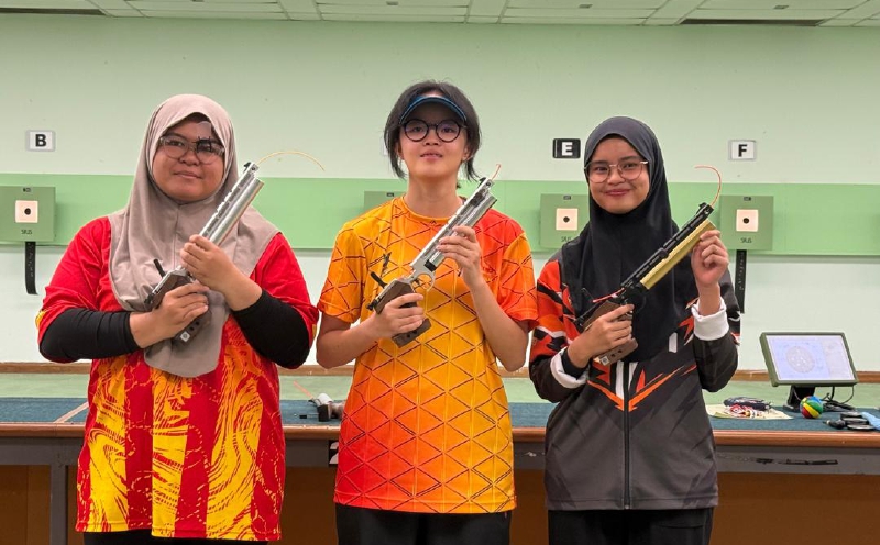 Sarawak shooter Leticia holds nerve to win Sukma gold