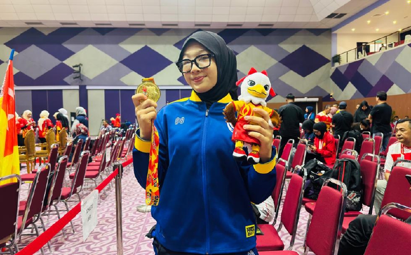 Perlis weightlifter Nurul Aisyah lifts 180kg to claim Sukma gold
