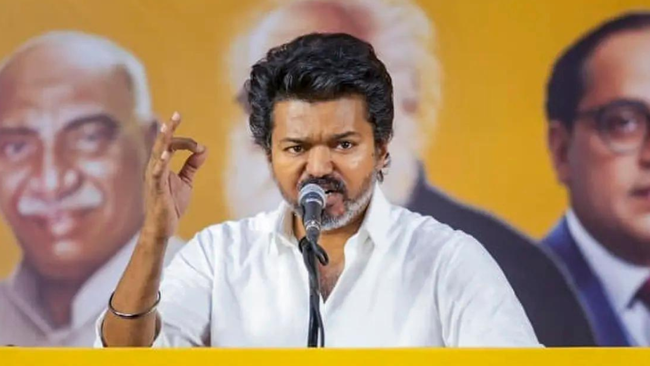 'Dignity of CM blown away': DMK targets Vijay over Trisha's I-Day front-row seat
