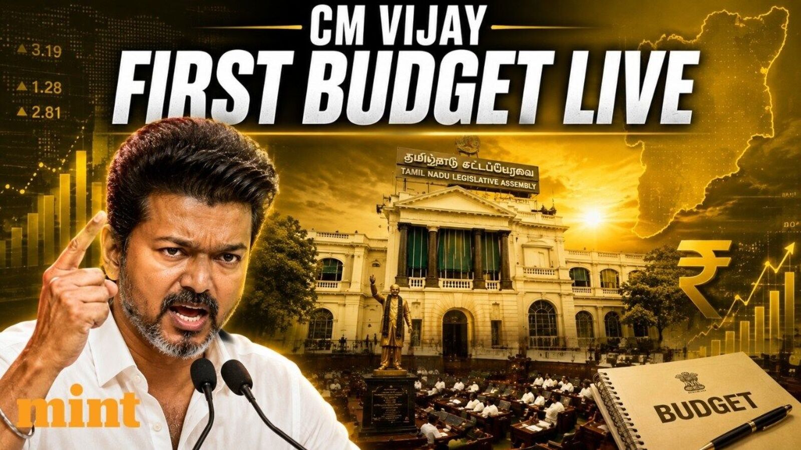 Tamil Nadu Budget 2026: From gold for newborns to laptops for students, all major announcements in Vijay's first budget