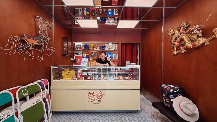Playful ice cream brand TeemTonefai opens its first brick-and-mortar store in Sheung Wan