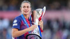 Putellas wins record-equalling third Ballon d'Or to extend Spanish dominance