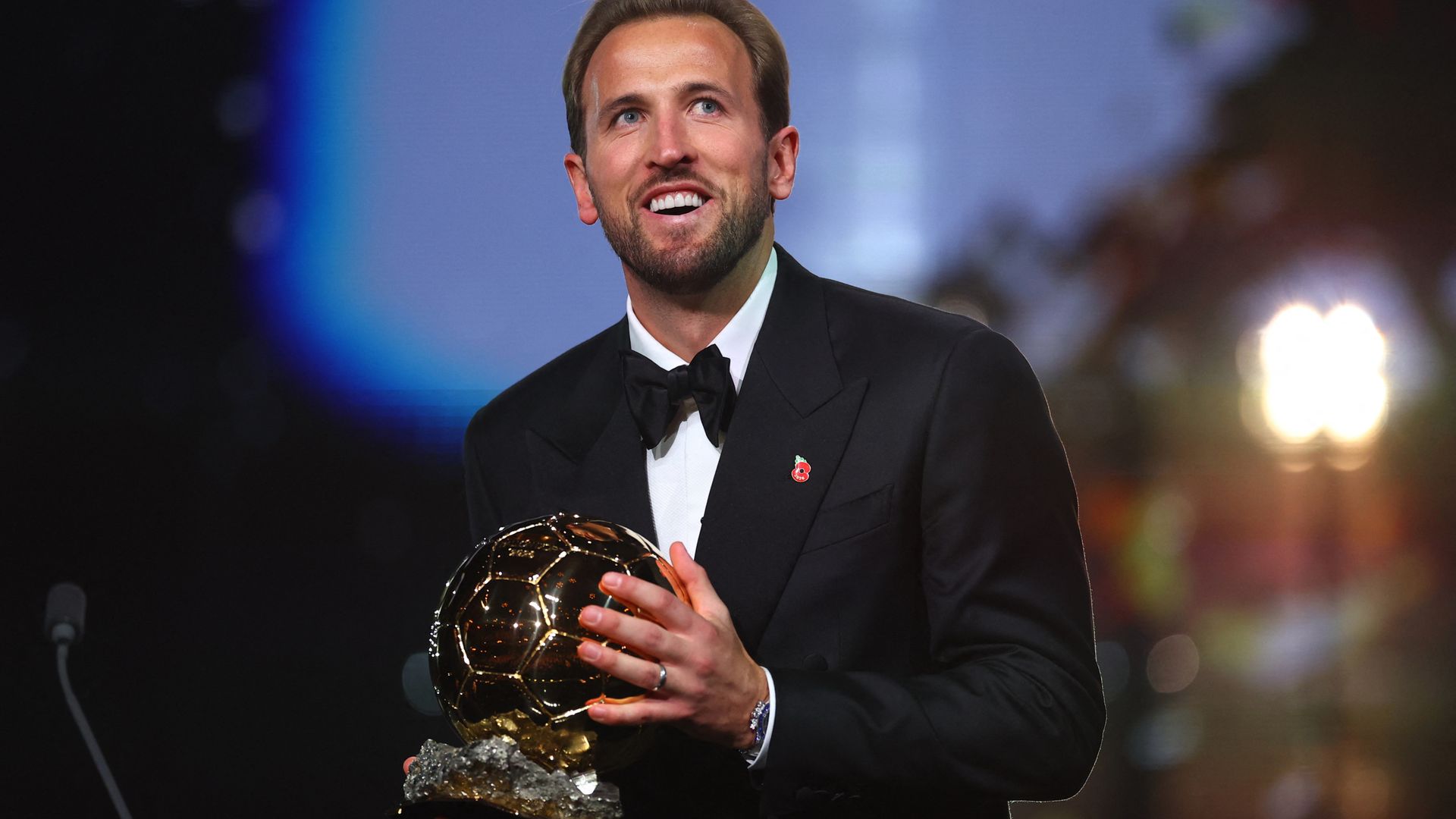 Harry Kane ends England's 25-year wait to win men's Ballon d'Or