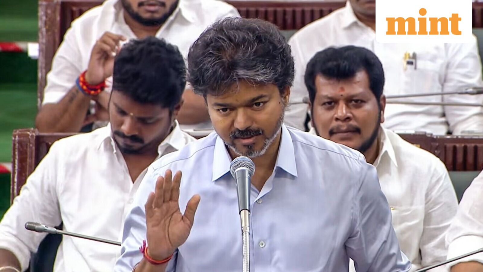Tamil Nadu assembly row: CM Vijay apologises after minister refers to Karunanidhi without ‘Kalaignar’