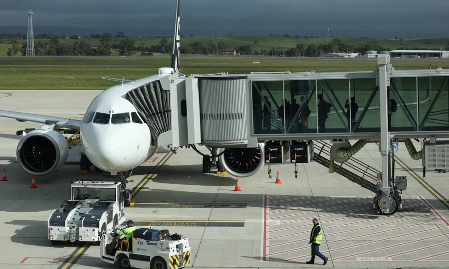 Some travelers end up at Australia's newest major airport by mistake