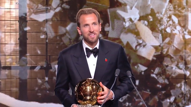 England captain wins the Ballon d'Or