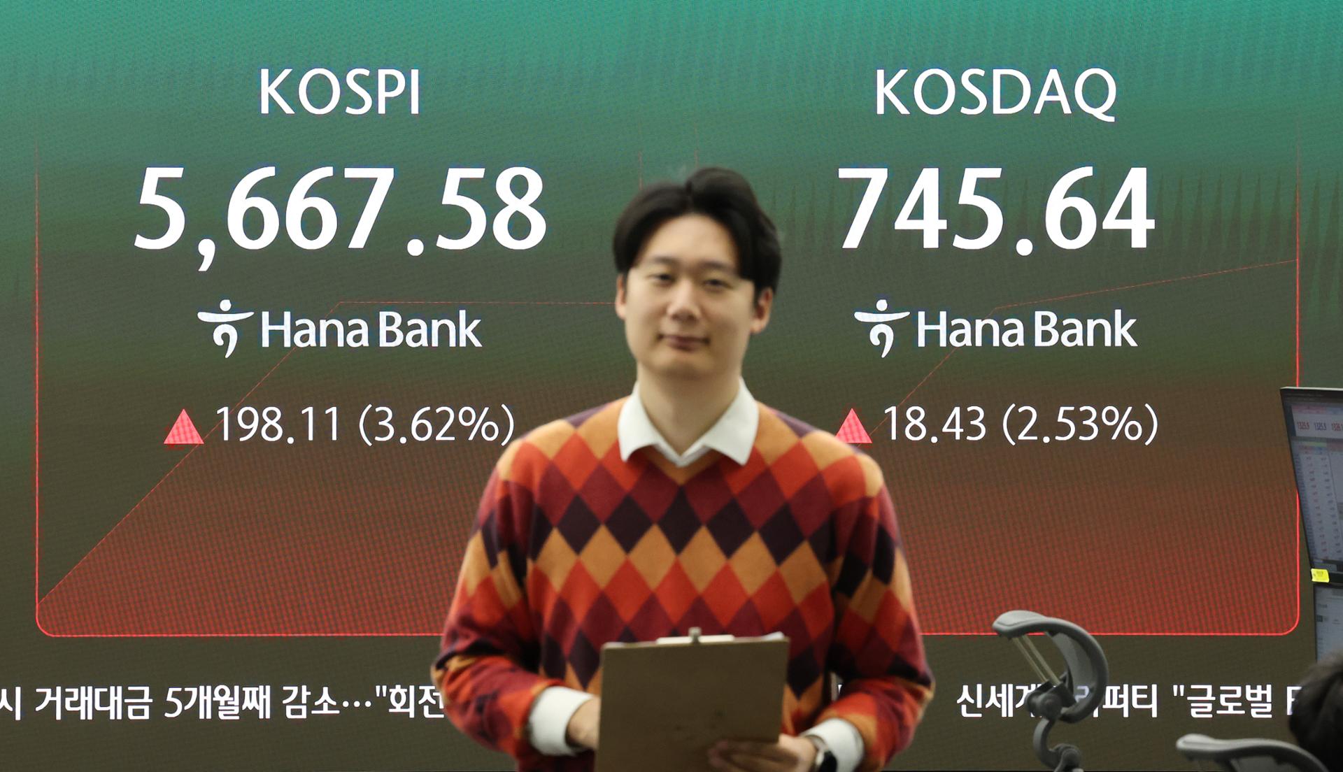 Seoul stocks open higher on Wall Street gains, renewed AI optimism