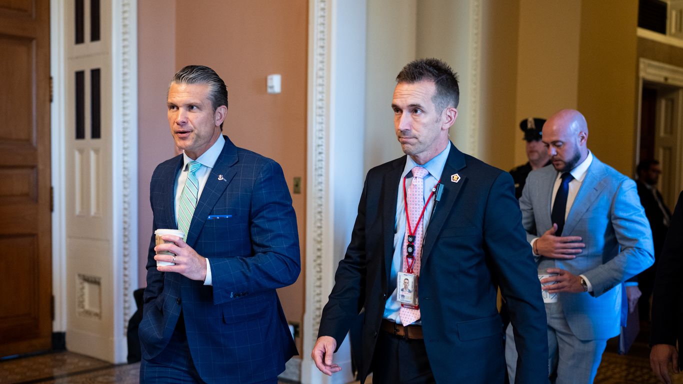 Scoop: Inside Hegseth's classified plea for more defense funds