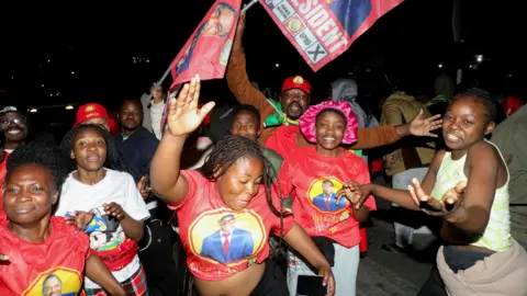 Zambia’s president wins second term with 60pc of the vote
