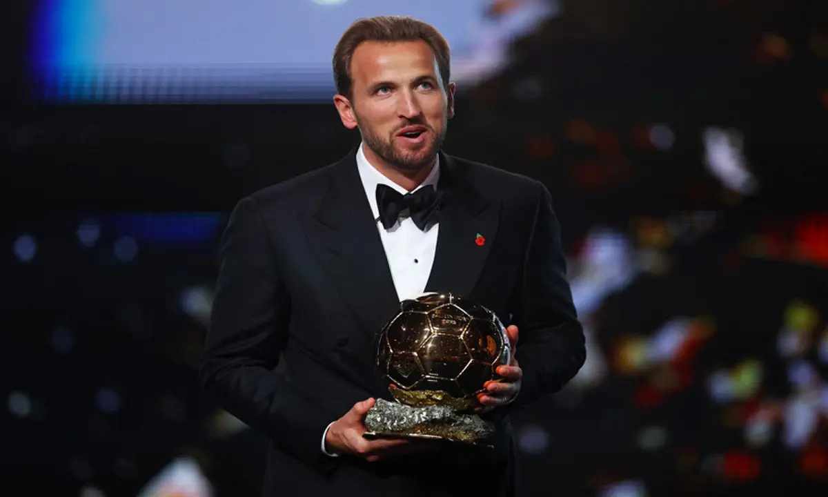 England forward Kane crowned Ballon d'Or winner, Putellas wins women's award
