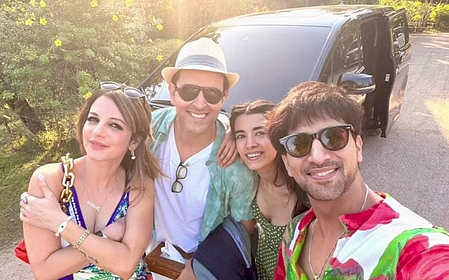 Hrithik Roshan is lucky to have Saba Azad, says Sussanne Khan: ‘She is an amazing human being'