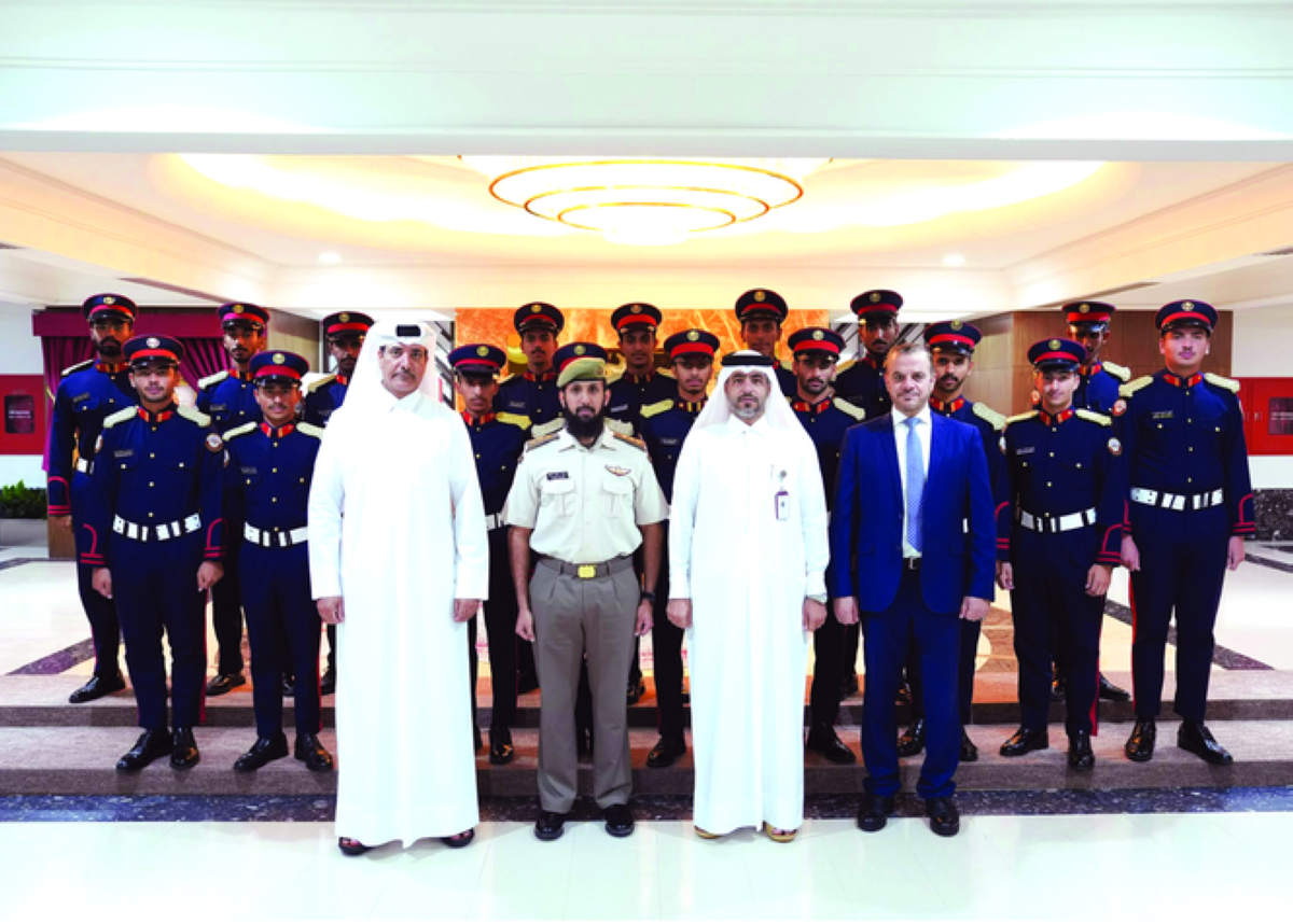 Public Prosecution receives officer candidates from Ahmed Bin Mohammed Military College