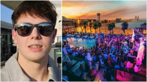 Italian tourist, 21, fighting his life in coma after brutal gang attack outside Barcelona nightclub