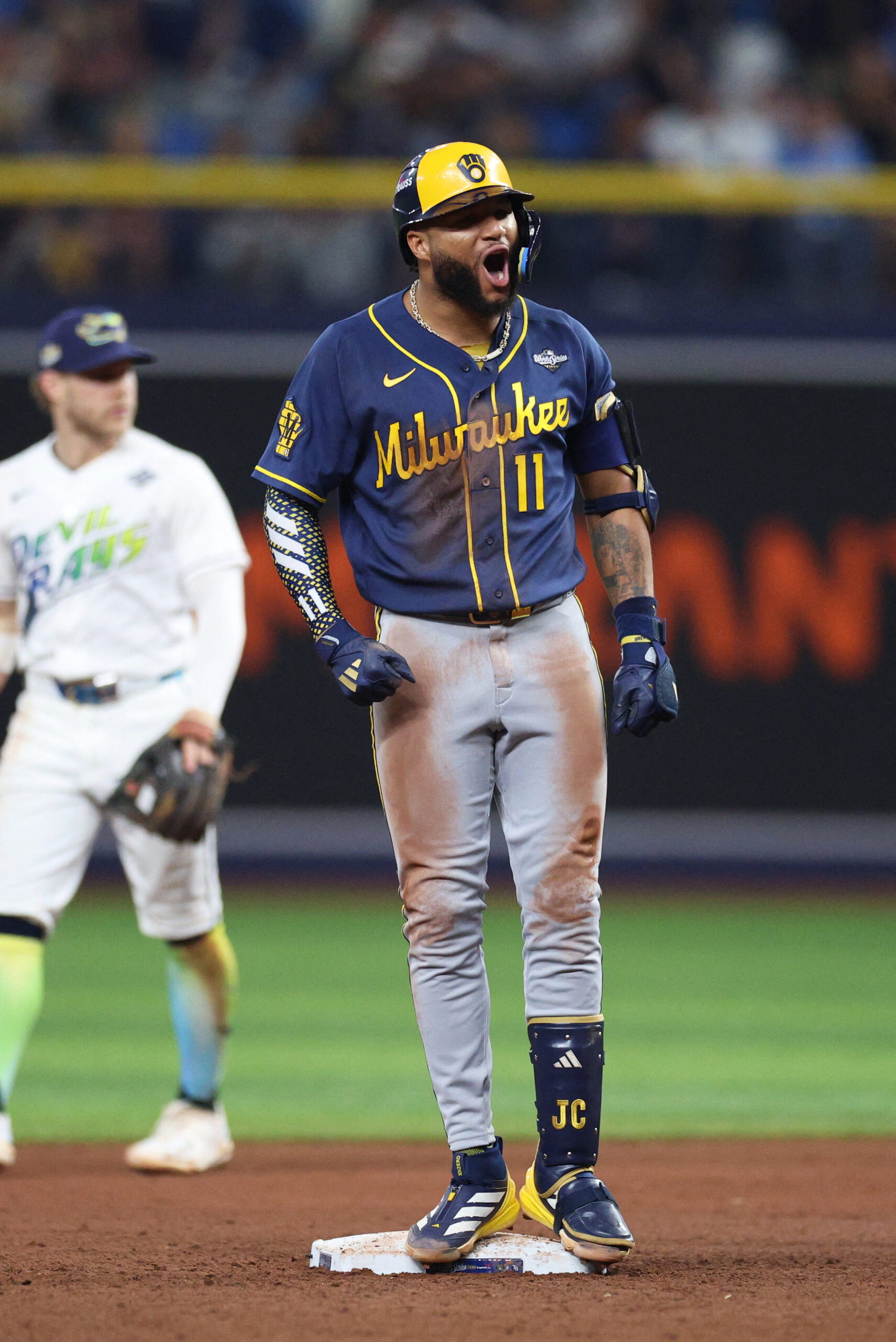 Milwaukee Brewers: Jackson Chourio ties World Series record held by Ty Cobb in Game 3