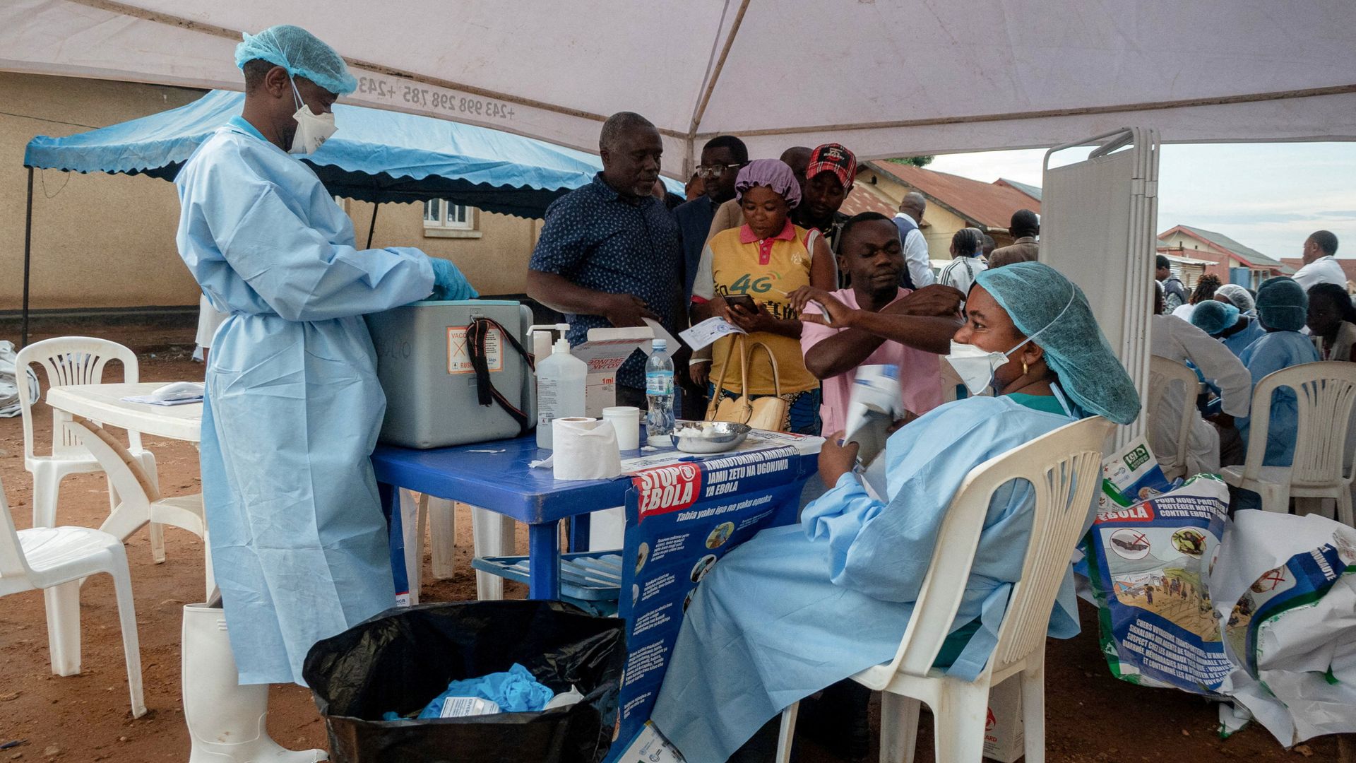 Ebola cases in DRC surpass 10,000 as nurse treating patients is killed by machete-wielding mob