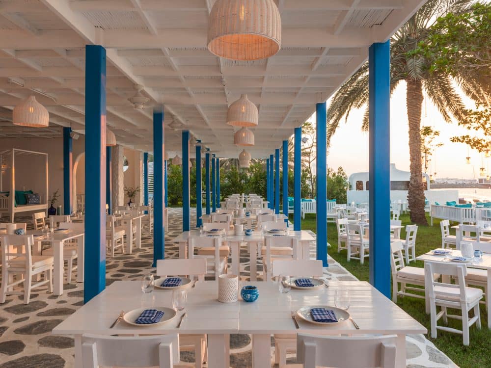 This Dubai beachfront restaurant is serving up fresh seafood and Aegean vibes
